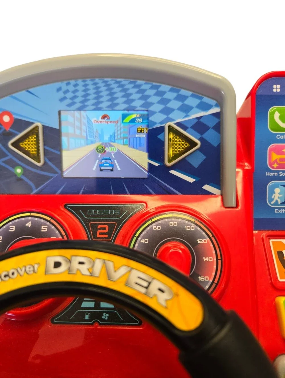 🚗 VTech Race & Discover Driver Interactive Steering Wheel Learning Toy | Preten